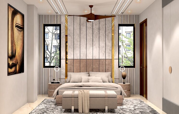 Master Bedroom, ashok vihar 6 Bedroom 5000 Sq.Ft. Builder Floor In Ashok Vihar Delhi 8225299