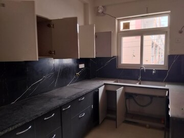 Kitchen in 3 BHK Builder Floor at Aura Homes, Patiala Road – for Rent