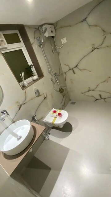 Bathroom in 2 BHK Apartment at Dosti West County, Balkum Pada – for Sale
