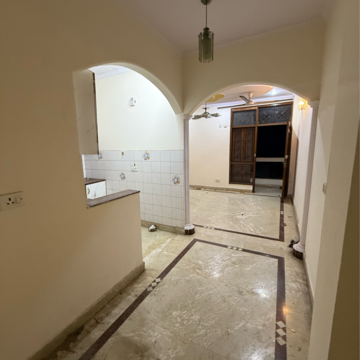 Living Room in 2 BHK Builder Floor at Kalkaji – for Rent