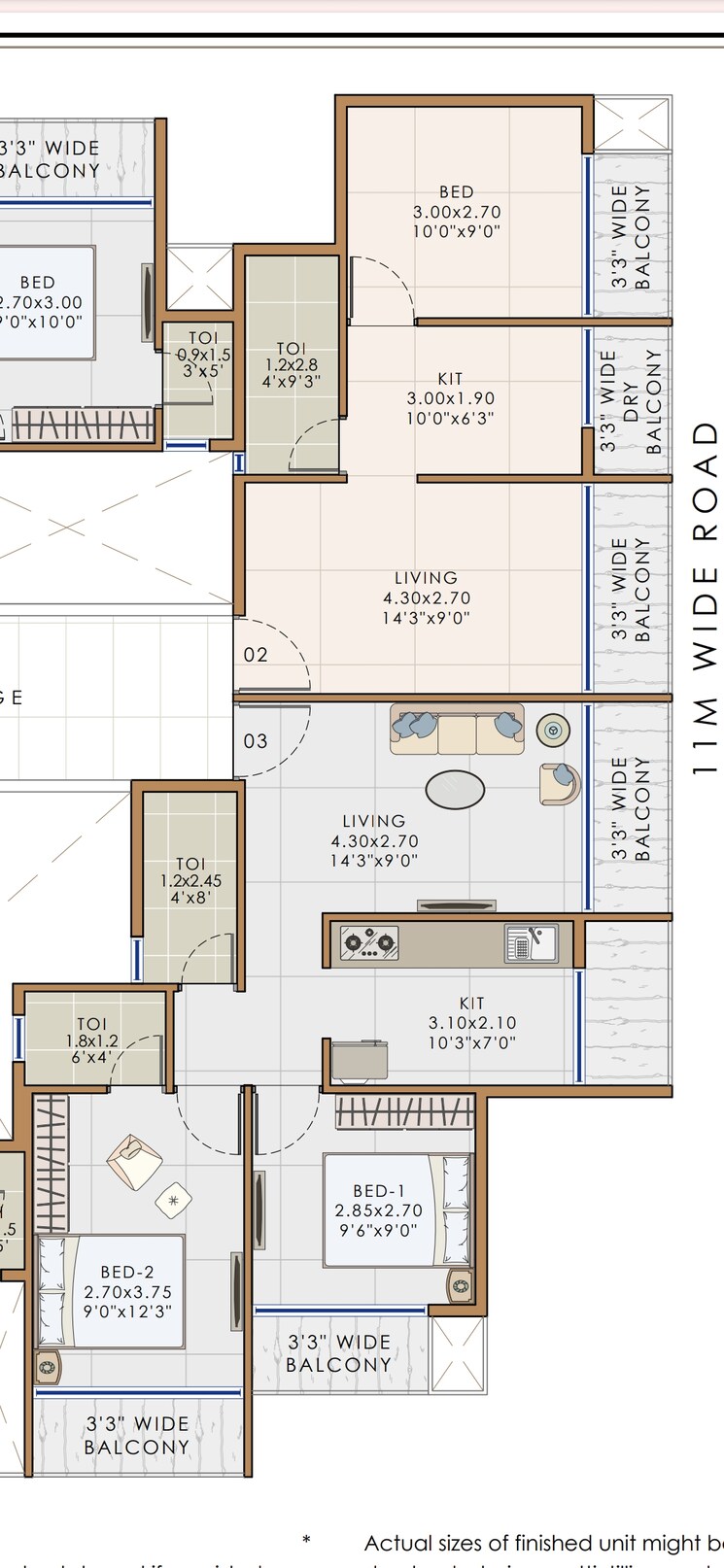 Exterior View, dapoli 1 Bedroom 686 Sq.Ft. Apartment In Dapoli Navi Mumbai 8225489