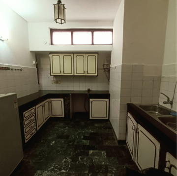 Kitchen in 3 BHK Builder Floor at Greater Kailash I – for Rent