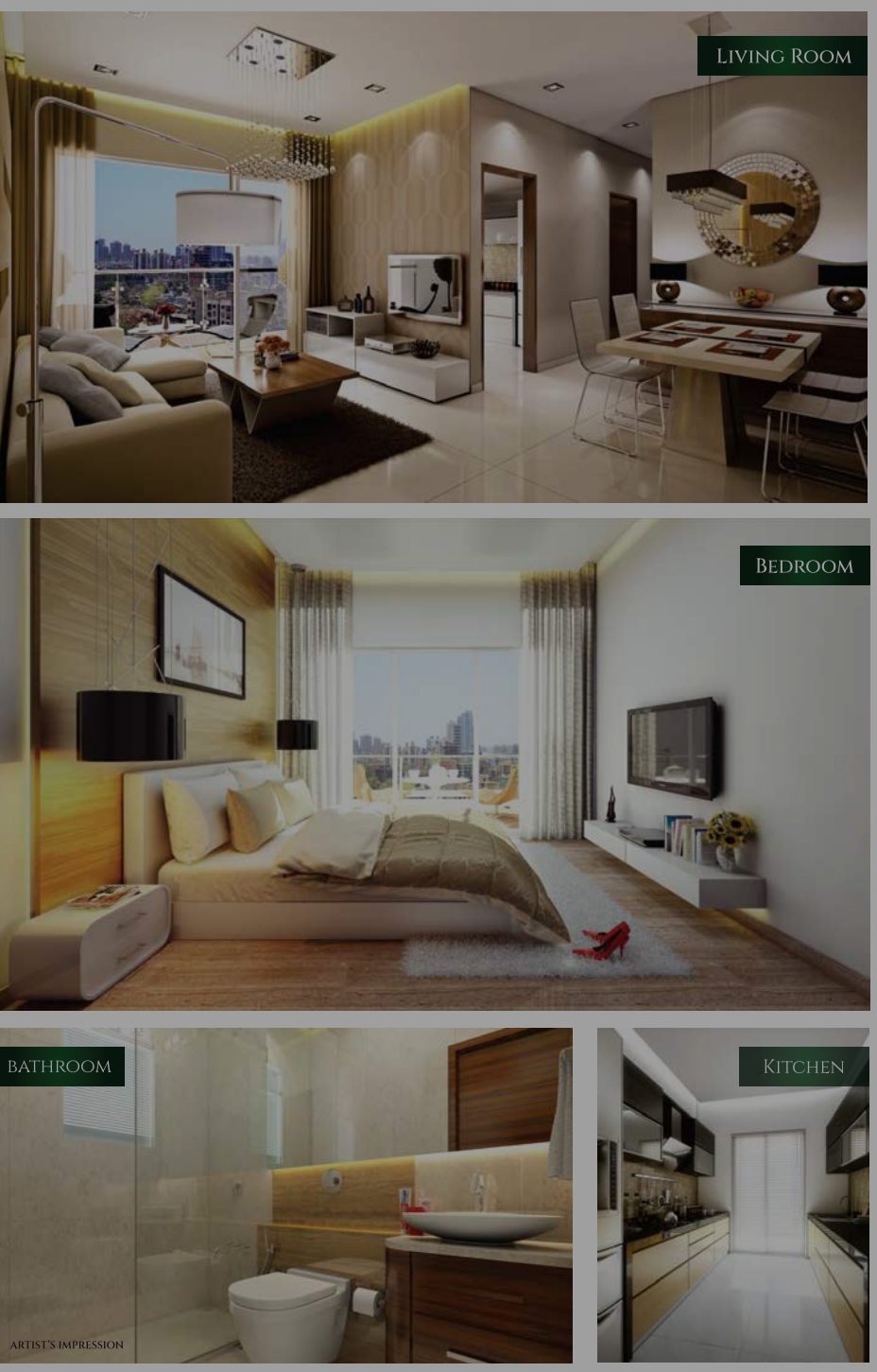 2 BHK Apartment For Sale in SMGK Associates Woods Platina