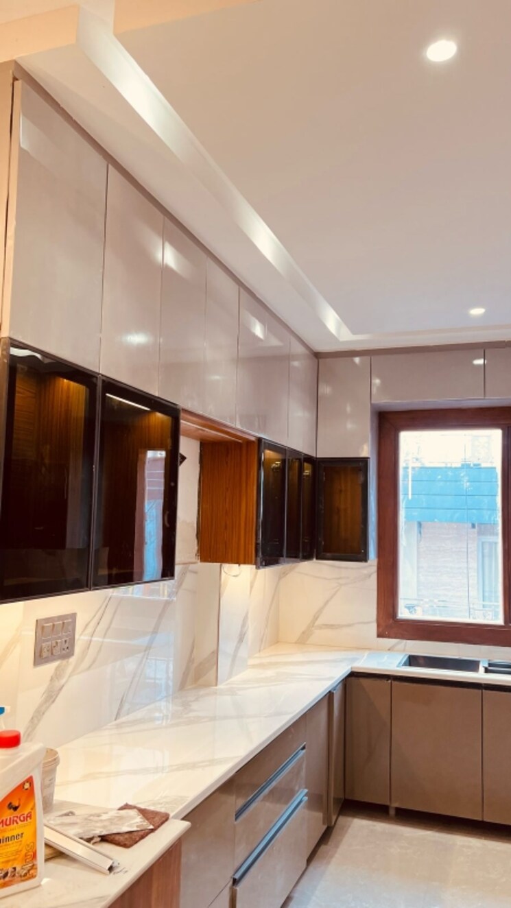 Kitchen, maya-homes 4 Bedroom 1800 Sq.Ft. Builder Floor In Indrapuram Ghaziabad 8225547