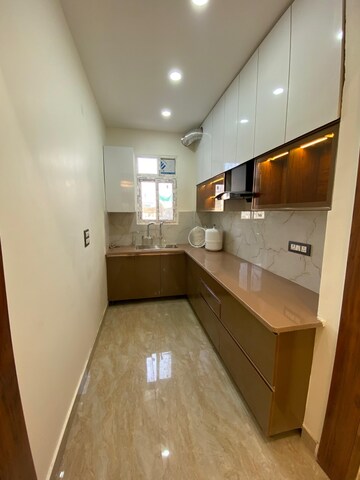Kitchen in 3 BHK Builder Floor at Soho Apartments, Shakti Khand – for Sale