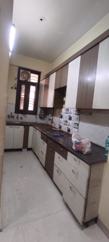 Kitchen in 2 BHK Builder Floor at RWA Gyan Khand 3, Indrapuram – for Rent