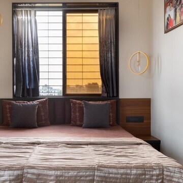 Living Room in 2 BHK Apartment at Ganesh Graceland, Ambegaon Budruk – for Rent