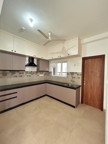 Kitchen in 3.5 BHK Apartment at Prestige Tranquil, Kokapet – for Rent