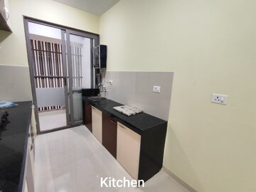 Kitchen in 2.5 BHK Apartment at Gift City – for Rent