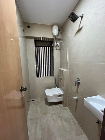 Bathroom in 2 BHK Apartment at Level The Residences, Andheri West – for Rent