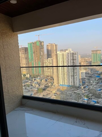 Balcony in 2 BHK Apartment at Level The Residences, Andheri West – for Rent