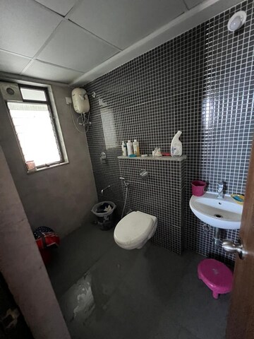 Bathroom in 2 BHK Apartment at Lodha Palava City Lakeshore Greens, Dombivli East – for Rent
