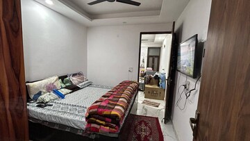 Bedroom in 2 BHK Builder Floor at Freedom Fighters Enclave – for Rent