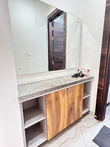 Kitchen in 2 BHK Builder Floor at Aman Luxury Apartments, Sahastradhara Road – for Rent