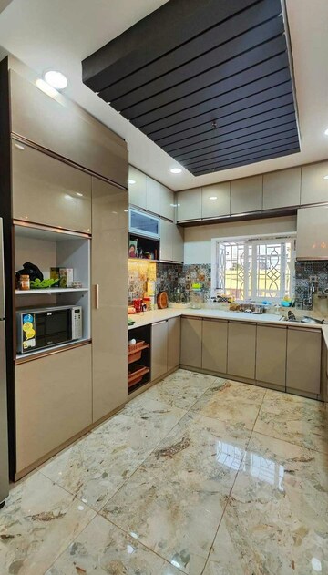 Kitchen in 2 BHK Apartment at Wonder Bharati Vihar, Katraj – for Rent