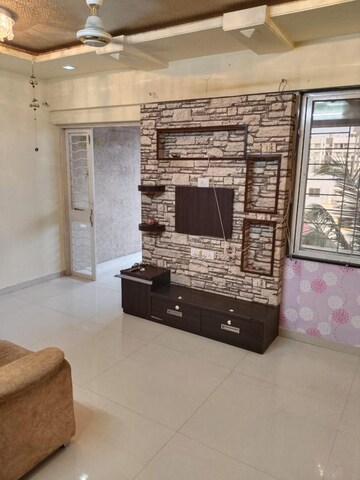 Living Room in 3 BHK Apartment at Omkar Park Dhankawadi, Dhankawadi – for Rent