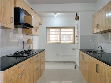 Kitchen in 2 BHK Apartment at Mantri Webcity, Hennur – for Rent