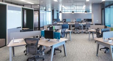 Team Area in  Office Space at Trade Avenue, Andheri East – for Rent