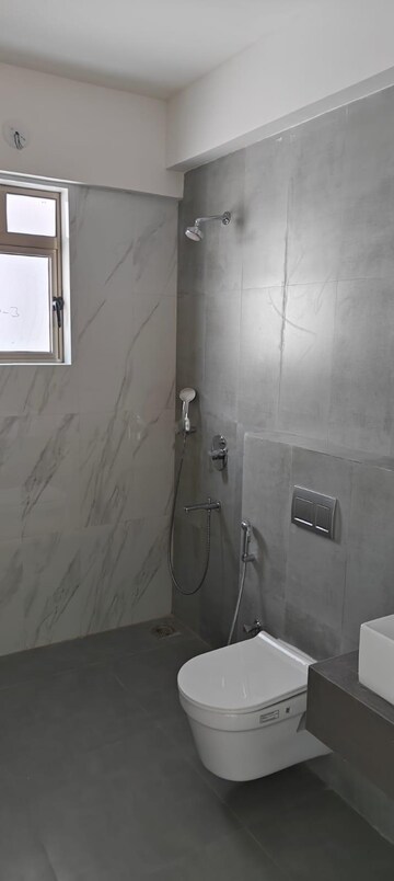 Bathroom in 2 BHK Apartment at Omkar Meridia, Kurla West – for Rent