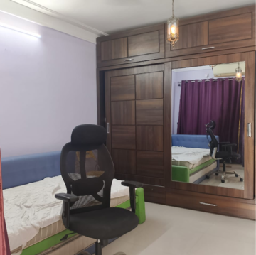 Living Room in 3 BHK Apartment at The Spring, Kalamboli Sector 20 – for Rent