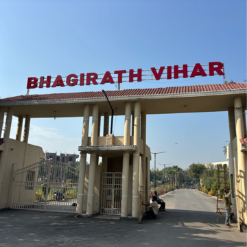  Plot – Exterior View View at Zestha Bhagirath Vihar Residency, Murshadpur - for Sale