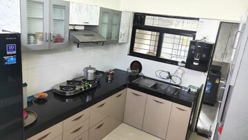 Kitchen in 4 BHK Apartment at Nahar F Residences, Balewadi – for Rent