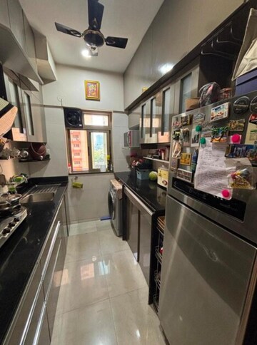 Kitchen in 1 BHK Apartment at Sheth Vasant Oasis, Andheri East – for Rent