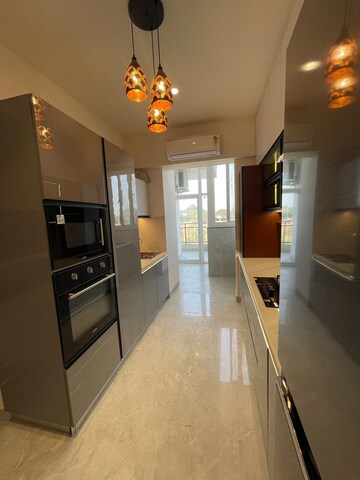 Building Lobby in 3 BHK Apartment at Prestige Tranquil, Kokapet – for Sale