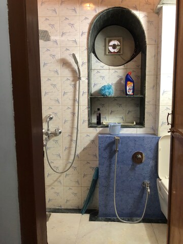 Bathroom in 2 BHK Apartment at Rag Megh Malhar, Goregaon East – for Rent