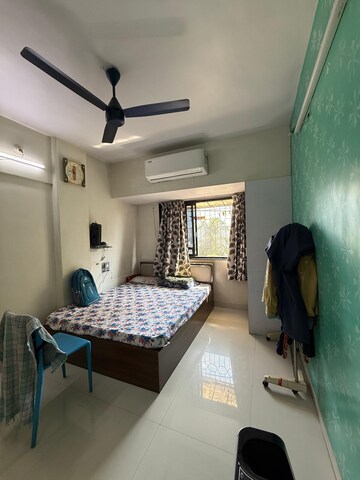 Master Bedroom in 1 BHK Apartment at Shree Adinath Towers, Borivali East – for Sale