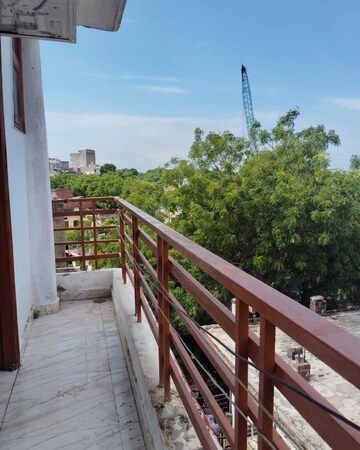 Balcony in 1 BHK Builder Floor at Saket – for Rent