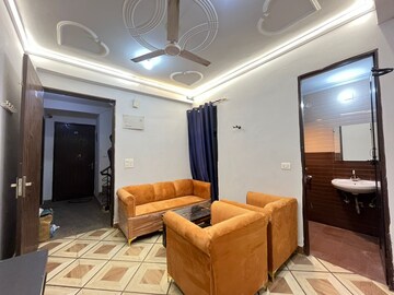Living Room in 1 BHK Apartment at Saket – for Rent