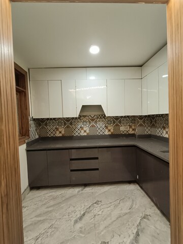 Kitchen in 3 BHK Builder Floor at Khirki Extension – for Rent