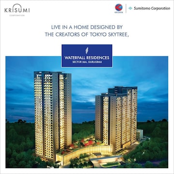 2.5 BHK Apartment – Exterior View View at Krisumi Waterside Residences, Sector 36a - for Sale