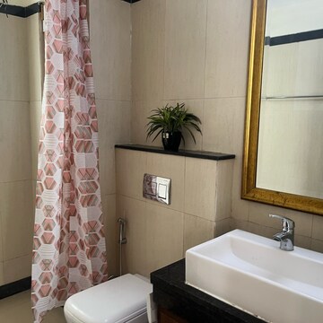 Bathroom in 3 BHK Apartment at Central Park Resorts, Islampur – for Rent