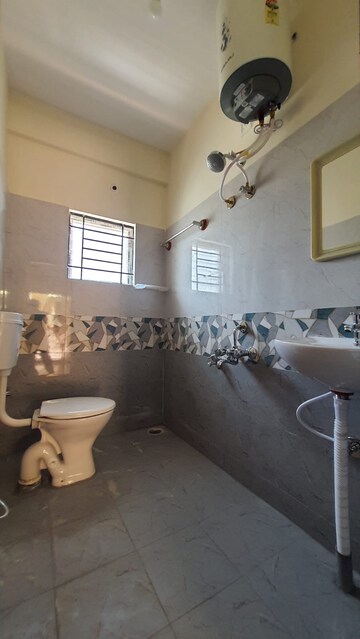 Bathroom in 1 RK Independent House at Whitefield – for Rent