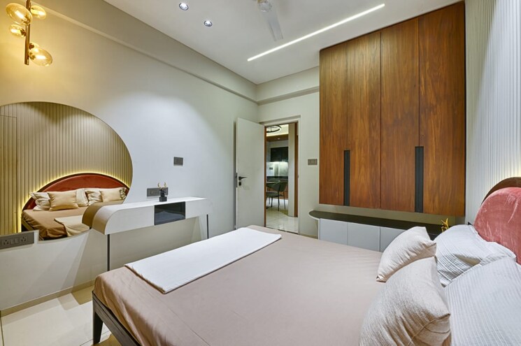 Master Bedroom, shilaj 3 Bedroom 1560 Sq.Ft. Apartment In Shilaj Ahmedabad 8227347