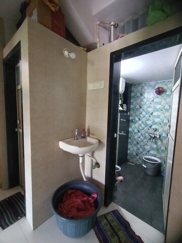 Bathroom in 1 BHK Apartment at Dombivli West – for Rent