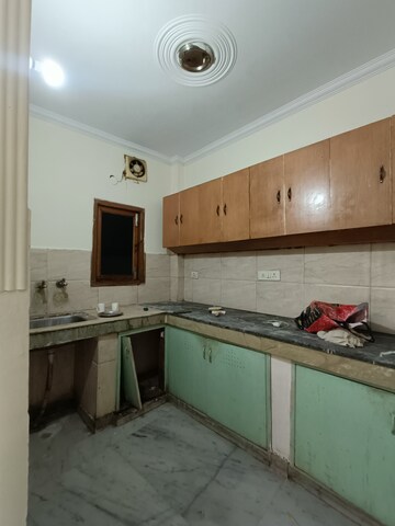 Kitchen in 2 BHK Builder Floor at Khirki Extension – for Rent