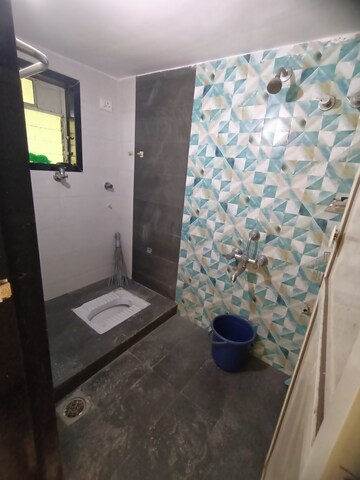 Bathroom in 1 BHK Apartment at Dombivli West – for Rent