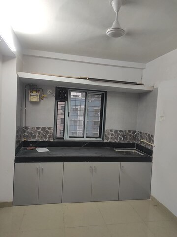 Kitchen in 1 BHK Apartment at Ghansoli Sector 21 – for Rent