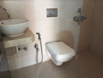 Bathroom in 1 BHK Apartment at Madhav Palacia, Ghodbunder Road – for Rent