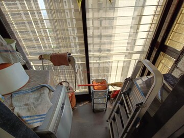 Staircase in 1 BHK Apartment at Unnati Woods CHS, Kasarvadavali – for Rent