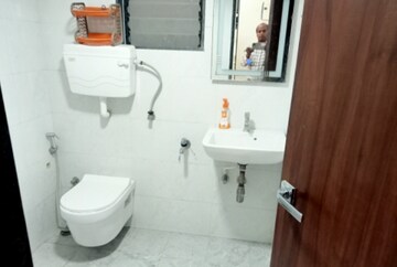 Bathroom in 2 BHK Apartment at Laxmi Paradise, Mira Road – for Rent