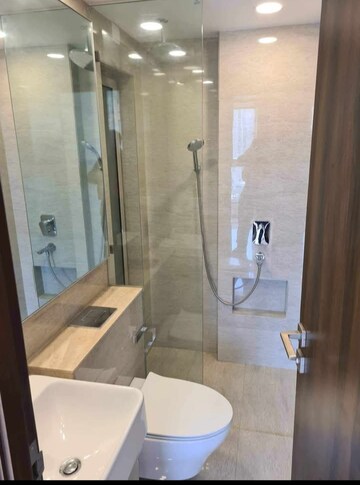Bathroom in 2 BHK Apartment at Kanakia Silicon Valley, Powai – for Rent