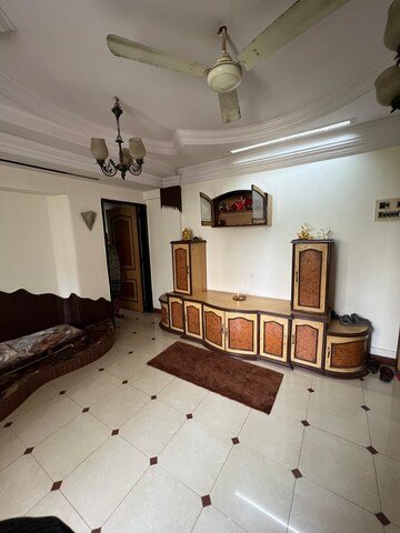 Living Room in 1 BHK Apartment at Malad West – for Rent