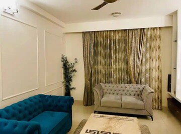 Living Room in 3 BHK Apartment at Pashmina Waterfront, Old Madras Road – for Rent
