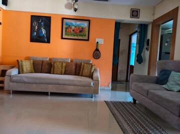 Living Room in 2 BHK Apartment at Bhoomi Park, Malad West – for Rent