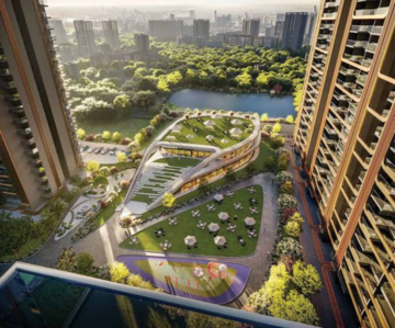 Balcony in 3 BHK Apartment at M3M Crown, Sector 111 – for Sale