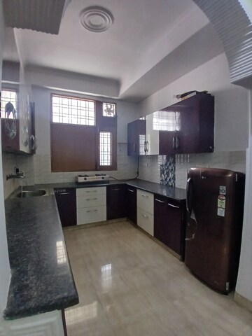 Kitchen in 3 BHK Builder Floor at Super MIG, Sector 105 – for Rent